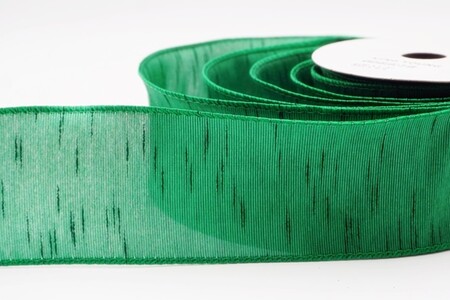 Fita aramada verde plissada, sanfonada e enrugada_KW0481GC-3-49